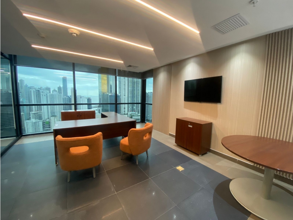 ALQUILER OFICINA CALLE 50 255 M2 TOWER BANK CV
