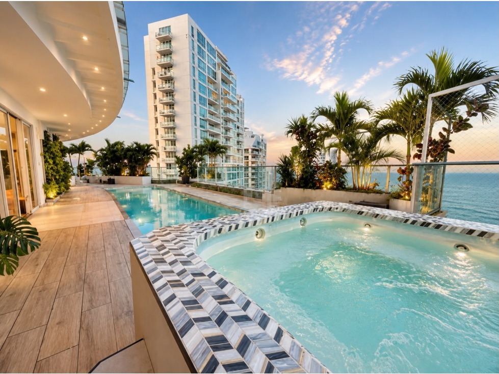 VENTA PENTHOUSE PUNTA PACIFICA 985 M2 AMOBLADO Y PISCINA MLD — foto 2