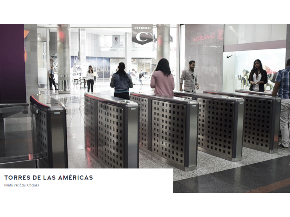 OFICINA AMOBLADA DE 408 M2 TORRE LAS AMERICAS — foto 6