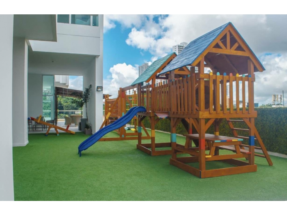 ALQUILER APARTAMENTOAMOBLADO EN TUMBA MUERTO PH CORAL PLAZA TC — foto 2