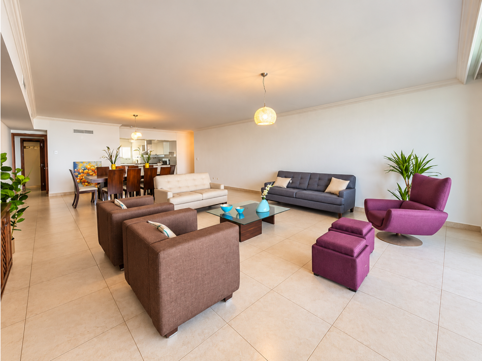 APARTAMENTO AMOBLADO en AV BALBOA 3 REC 271M FRENTE AL MAR WATERS - 2