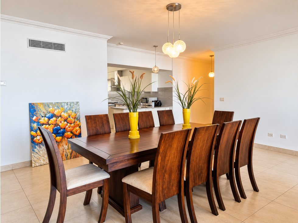 APARTAMENTO AMOBLADO en AV BALBOA 3 REC 271M FRENTE AL MAR WATERS - 3