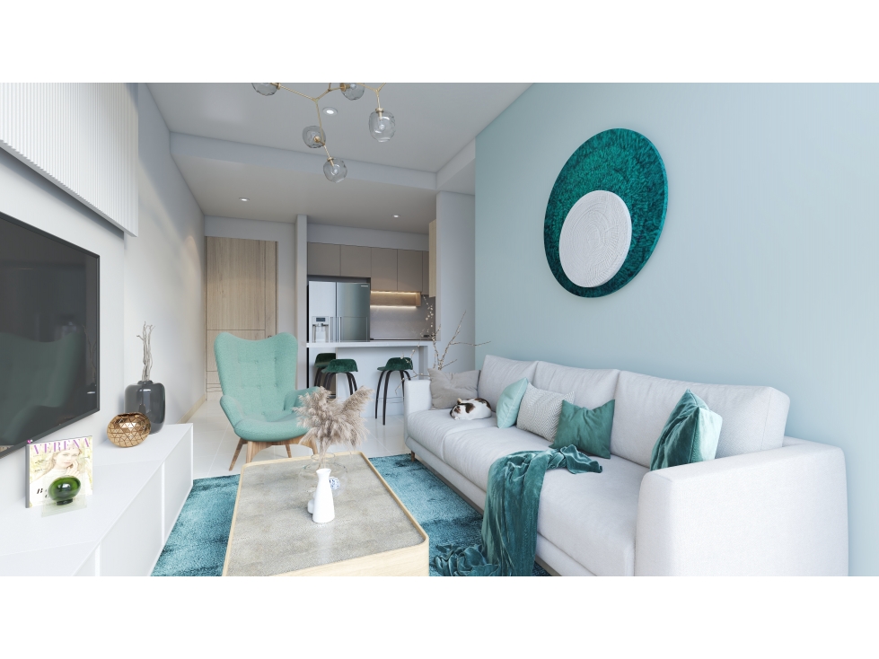 VENTA APARTAMENTO COCOLI 49M2 CANAL BREEZE TUCAN COUNTRY CLUB MLD — foto 6
