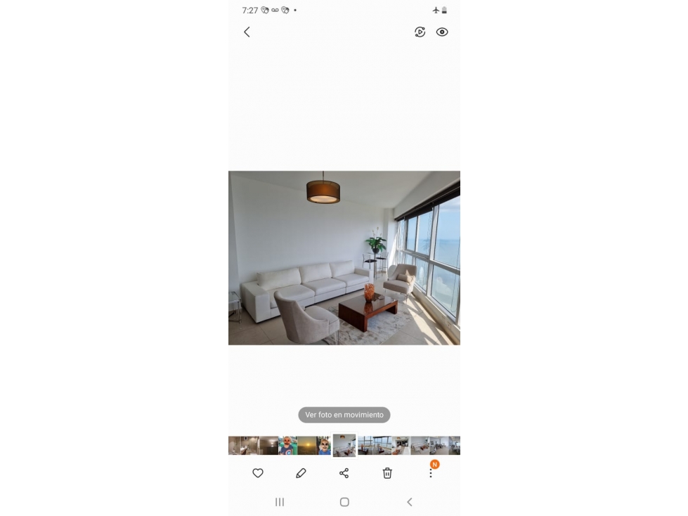 ALQUILER/VENTA APARTAMENTO AMOBLADO VISTA AL MAR AV. BALBOA PH RIVAGE — foto 3