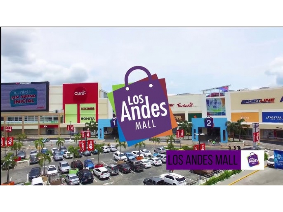 ALQUILER LOCAL EN LOS ANDES MALL 1061 M2 PARTE EXTERNA