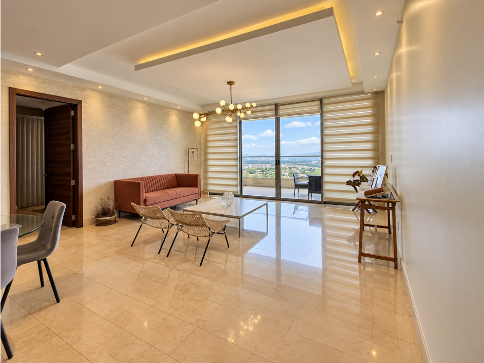 VENTA APARTAMENTO SANTA MARIA AMOBLADO VISTA AL MAR GREENVIEW MLD — foto 4