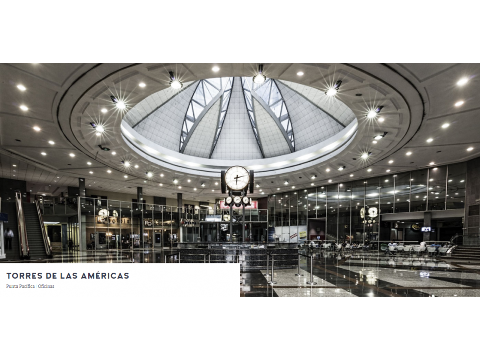 OFICINA AMOBLADA DE 408 M2 TORRE LAS AMERICAS — foto 2