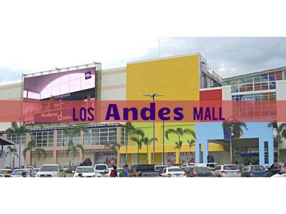 ALQUILER LOCAL EN LOS ANDES MALL 1061 M2 PARTE EXTERNA — foto 2