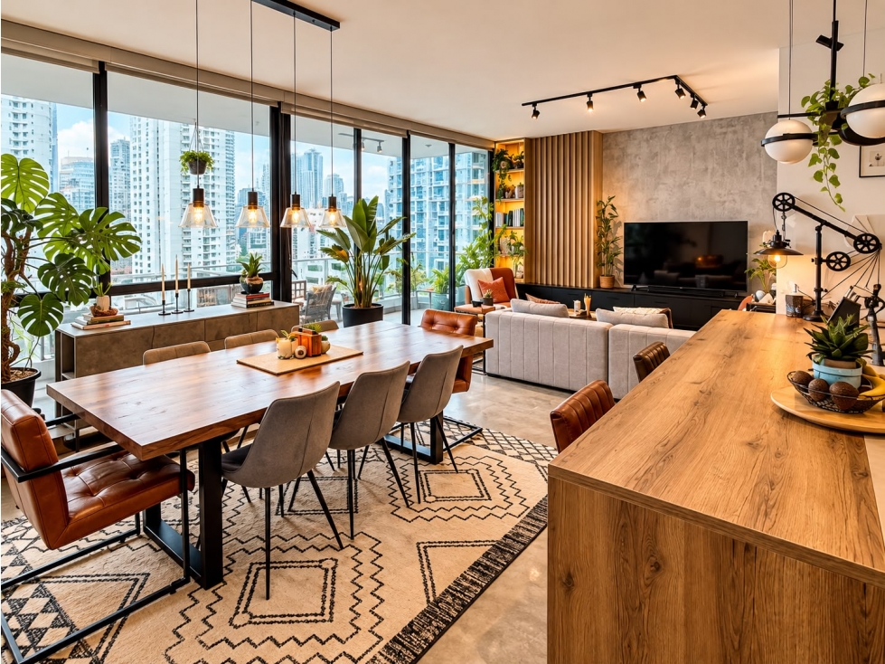 VENTA APARTAMENTO PH VISTA BALBOA AV BALBOA 2REC 2BAÑOS AMOBLADO CV — foto 3