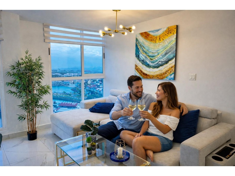 ALQUILER APARTAMENTO AMOBLADO EN AV BALBOA FRENTE AL MAR — foto 2