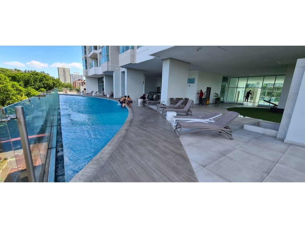 ALQUILER APARTAMENTOAMOBLADO EN TUMBA MUERTO PH CORAL PLAZA TC — foto 3