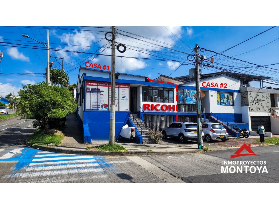 Casa esquinera comercial de 426 m² en Maraya, Pereira