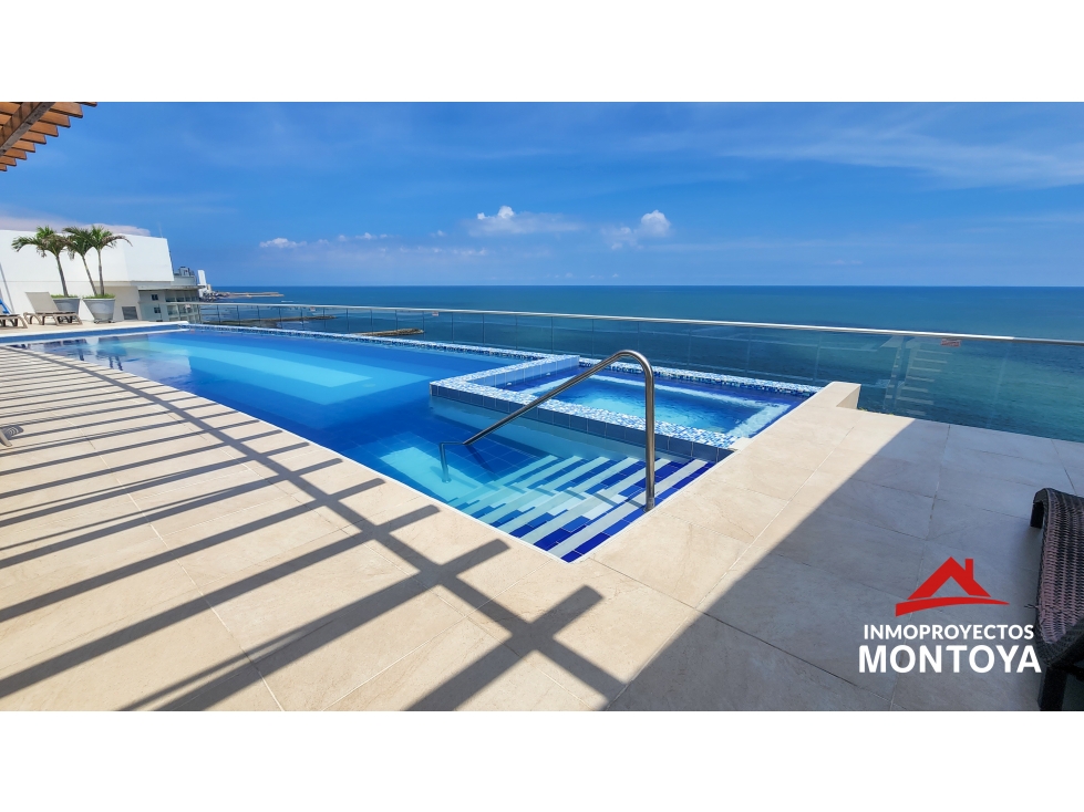 Moderno apartamento de 181 m² con vista al mar