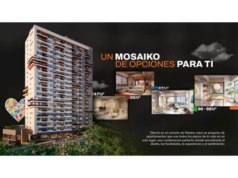 Apartamentos en Mosaiko, Av 30 Agosto, Pereira — foto 2
