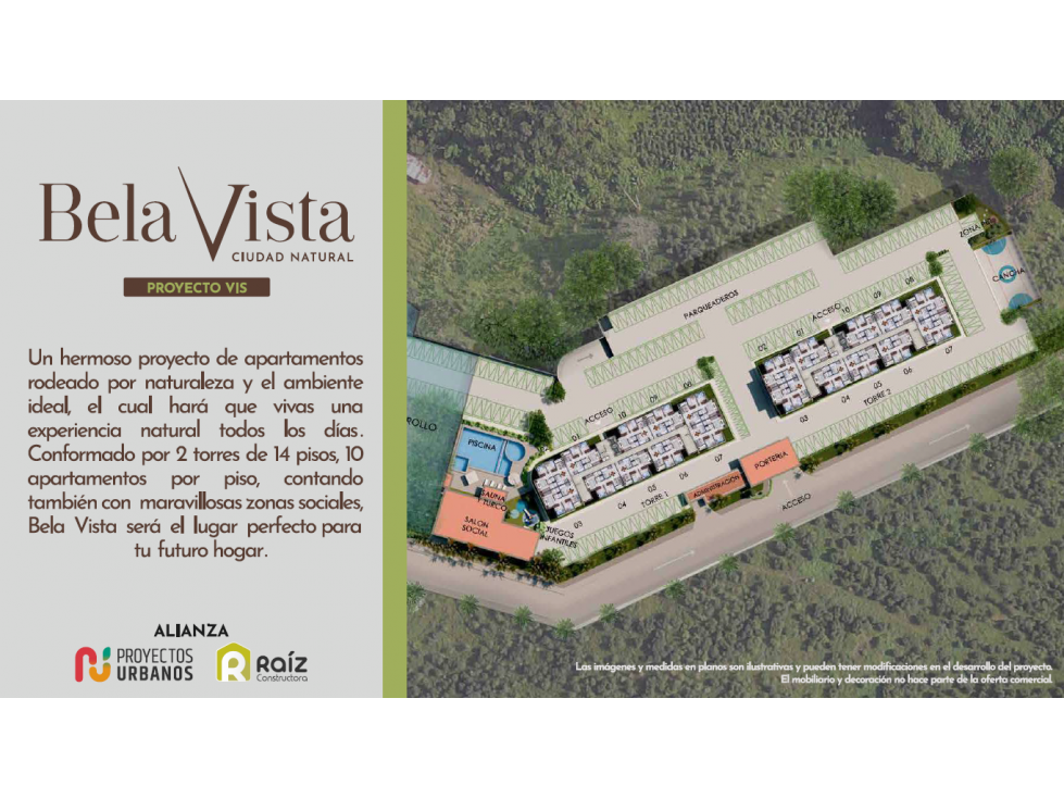 Apartamentos VIS en Bela Vista, Samaria, Pereira — foto 2