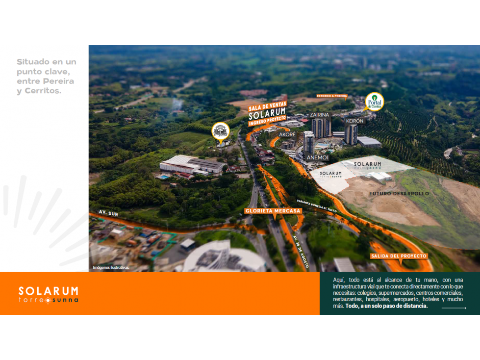 Apartamentos en Solarum Sunna, Cerritos, Pereira — foto 2