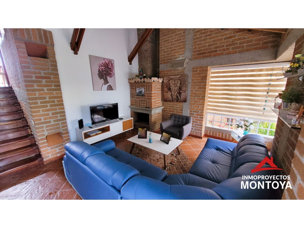Hermosa casa rústica con apartamento en La Pradera, Dosq