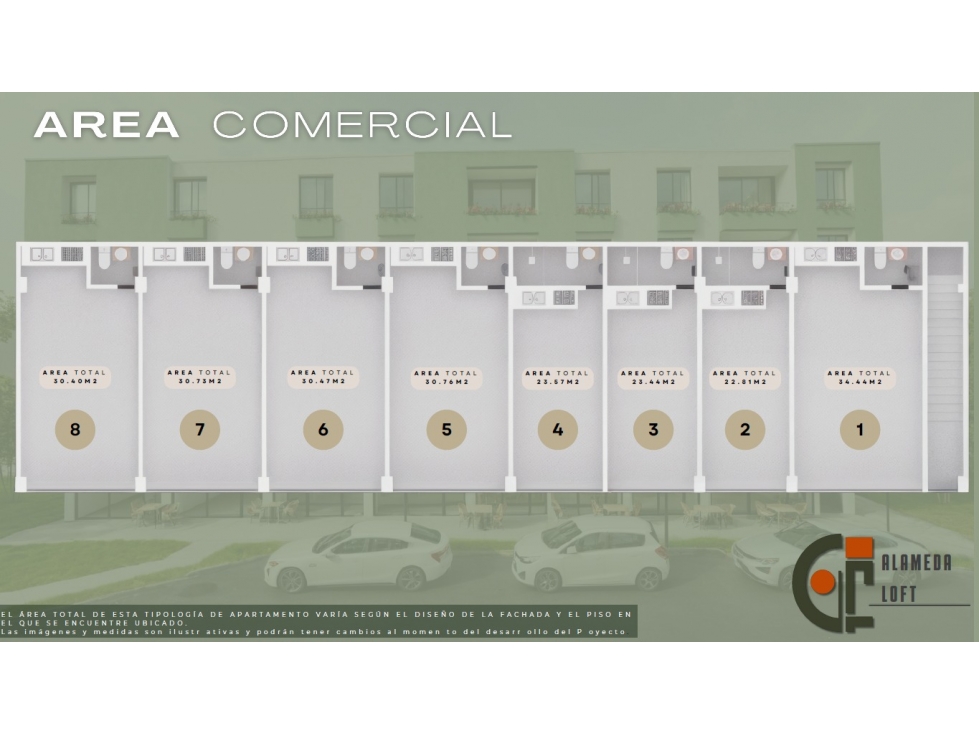 Venta apartamentos en Alameda Loft, Dosquebradas — foto 3