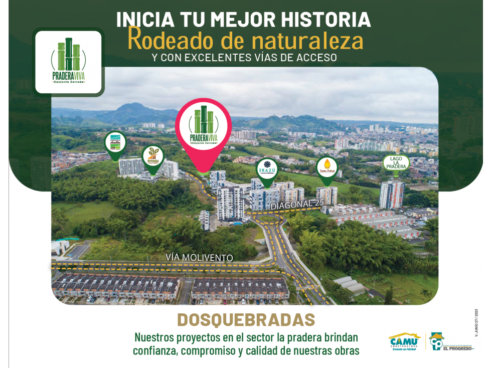 Cesión? Apartamento en Pradera Viva, Dosquebradas — foto 3