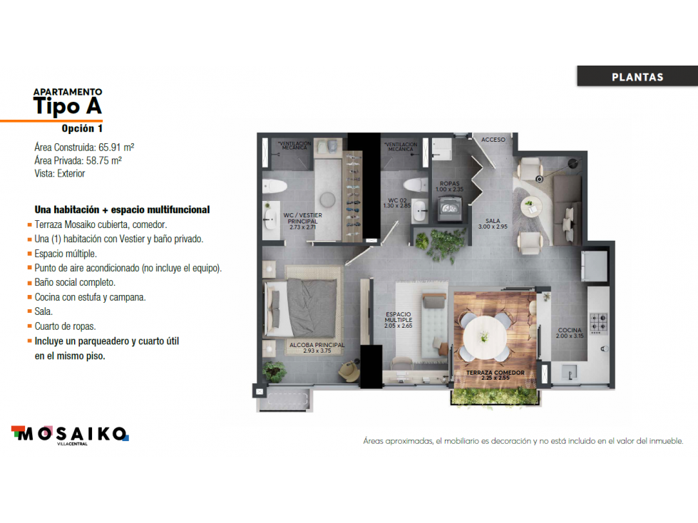 Apartamentos en Mosaiko, Av 30 Agosto, Pereira — foto 6