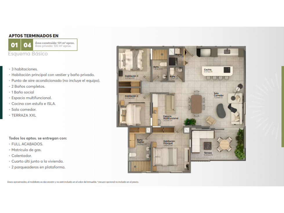 Apartamentos en Solarum Sunna, Cerritos, Pereira — foto 5