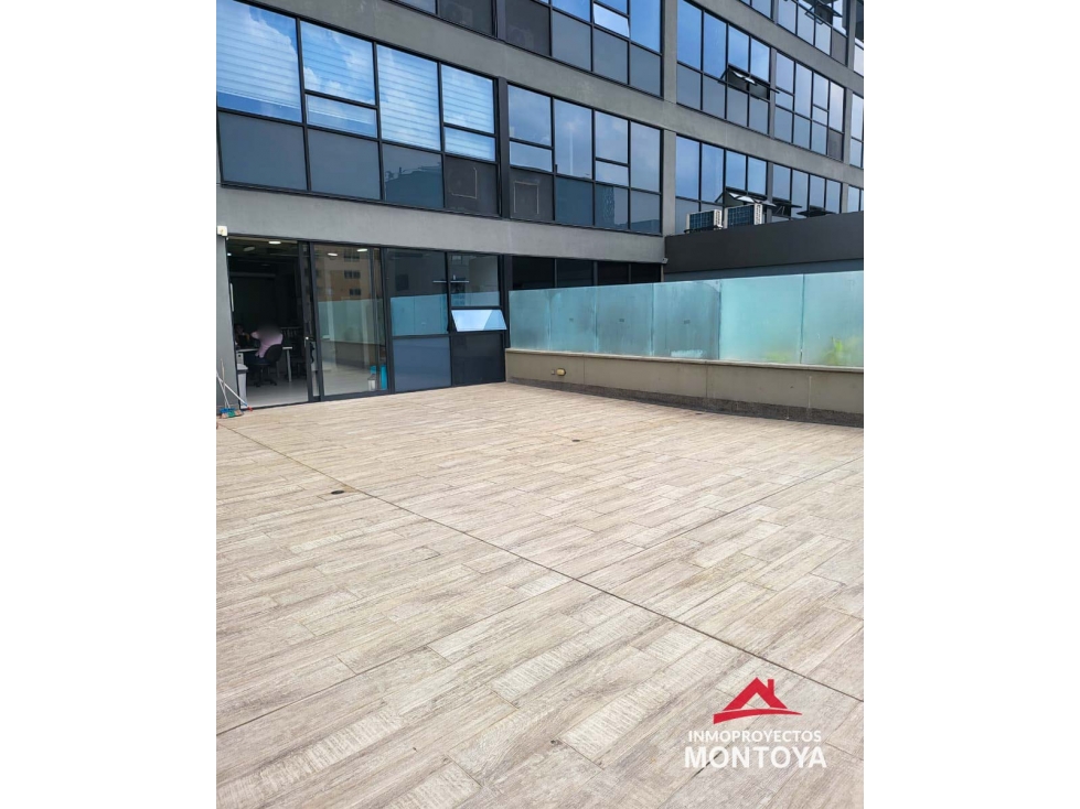 Oficina con terraza sector Laureles, Medellín — foto 6