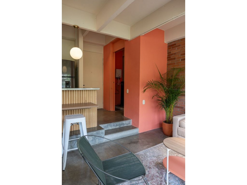 ApartaEstudio En Arriendo Tipo Loft Loma De la Linde Poblado — foto 3