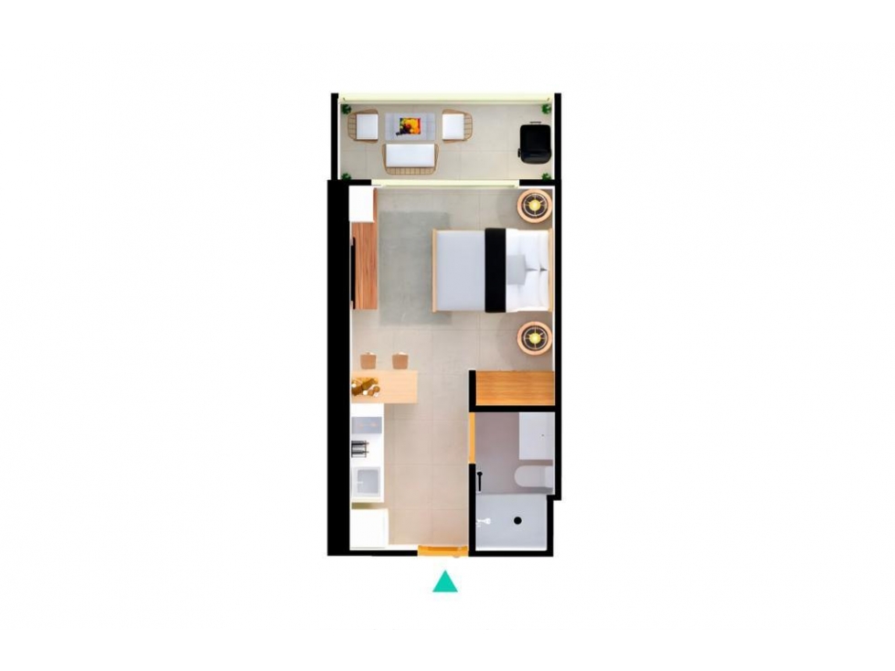 Venta Aparta estudio 30 M2 en Proyecto Santa Marina - Santa Marta — foto 3