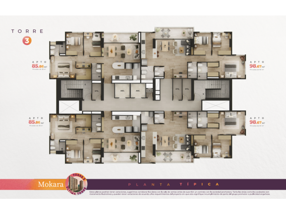 Venta de apartamento en Cesión de Derechos Mokara Sabaneta — foto 4