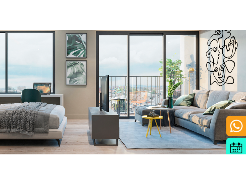 Venta aparta estudio EIX 76-23 Bogotá — foto 4