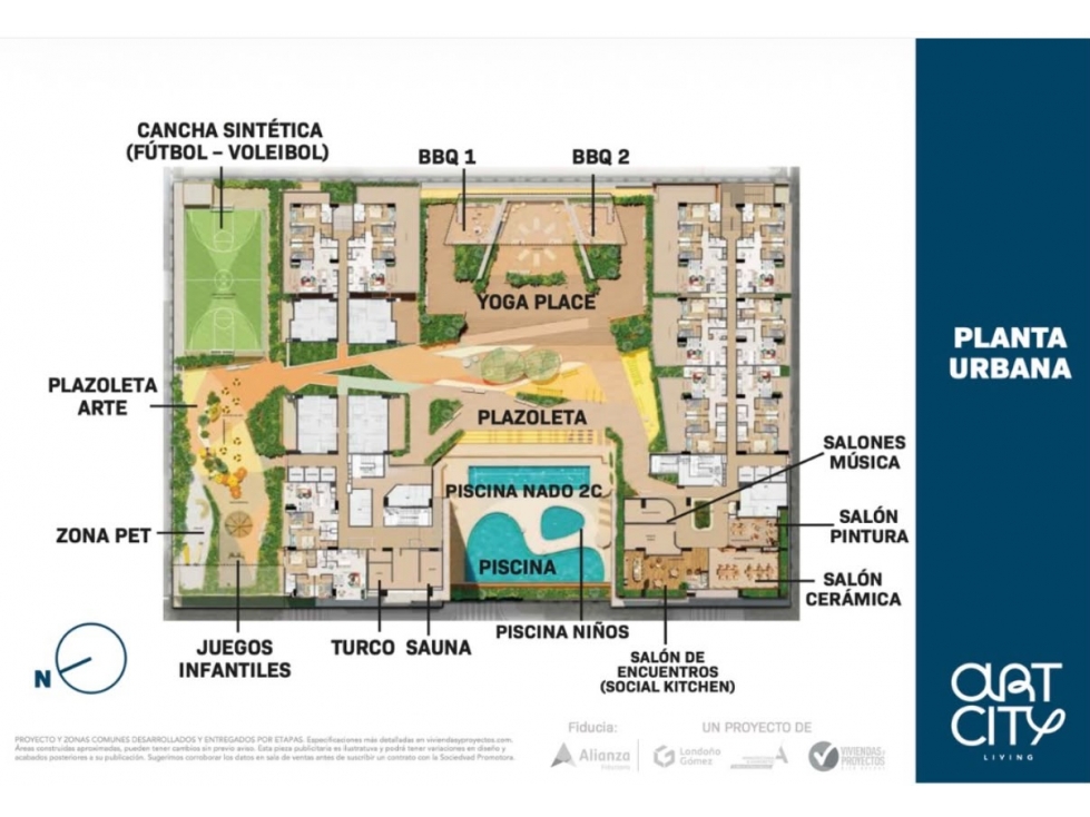 Venta de apartamento Art City obra gris Ciudad del Rio — foto 4