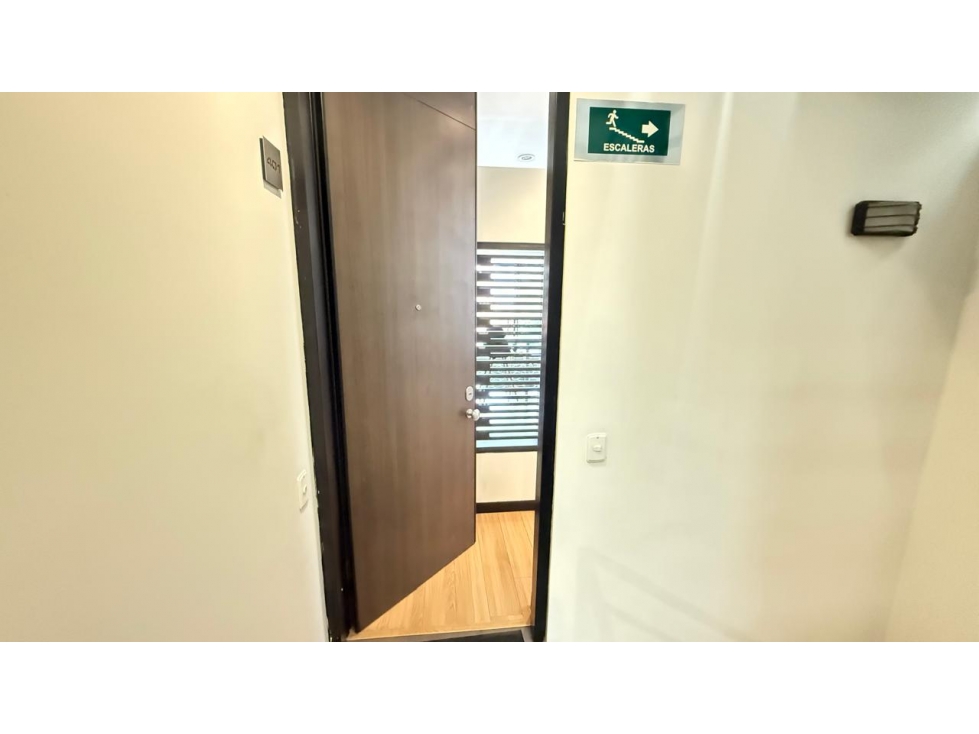 Santa Bárbara, Venta Apartamento Amoblado 1 HB, 54 M, Piso 4