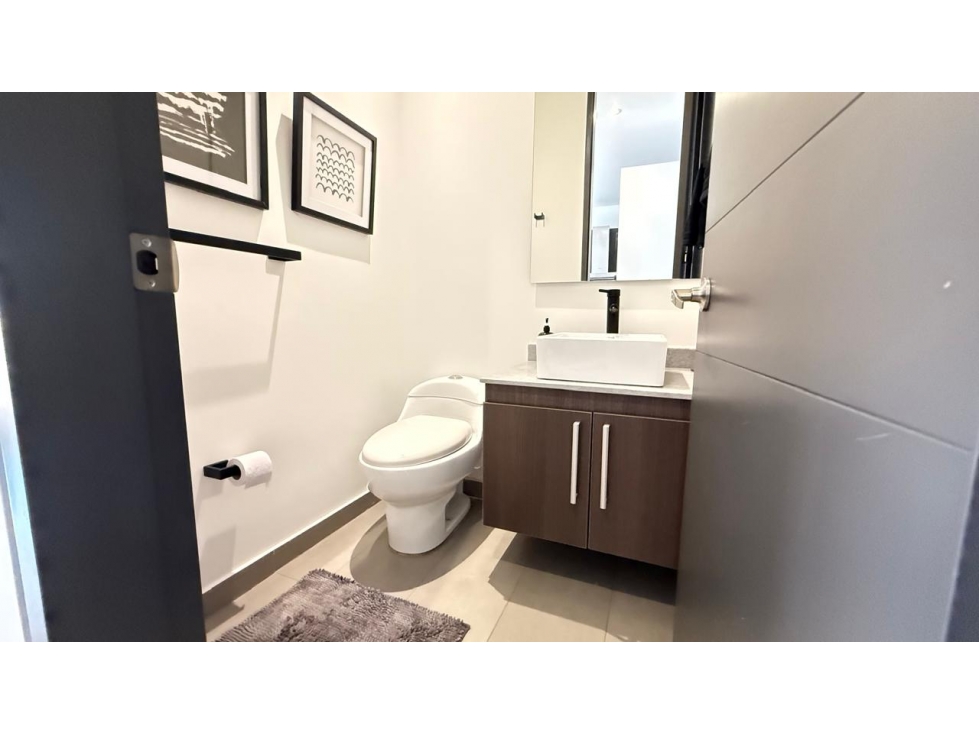 Santa Bárbara, Renta Apartamento Amoblado 1 HB, 54 M, Piso 4 — foto 3
