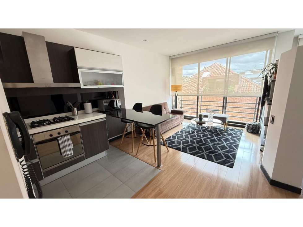 Santa Bárbara, Renta Apartamento Amoblado 1 HB, 54 M, Piso 4 — foto 4