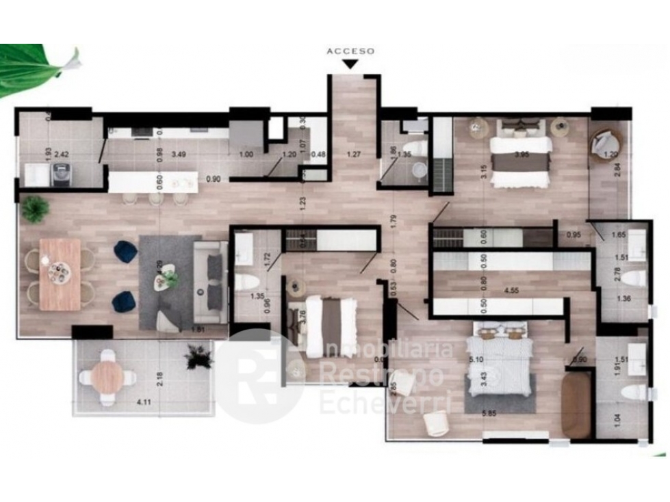 Apartamento en venta, sector Expoferias, Manizales