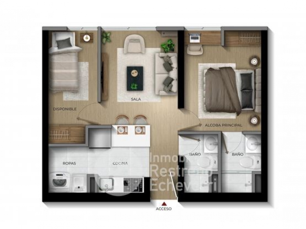 Apartamento VIS en venta, Paloquemao, Los Mártires, Bogotá — foto 5