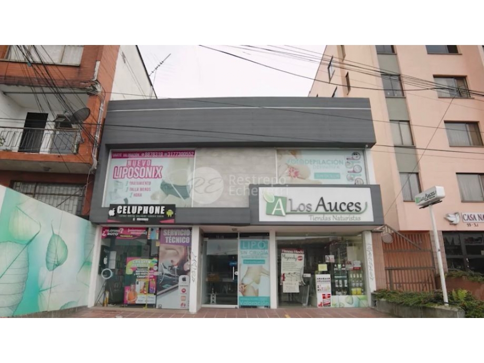 Casa con renta en venta, Av. Santander, Manizales