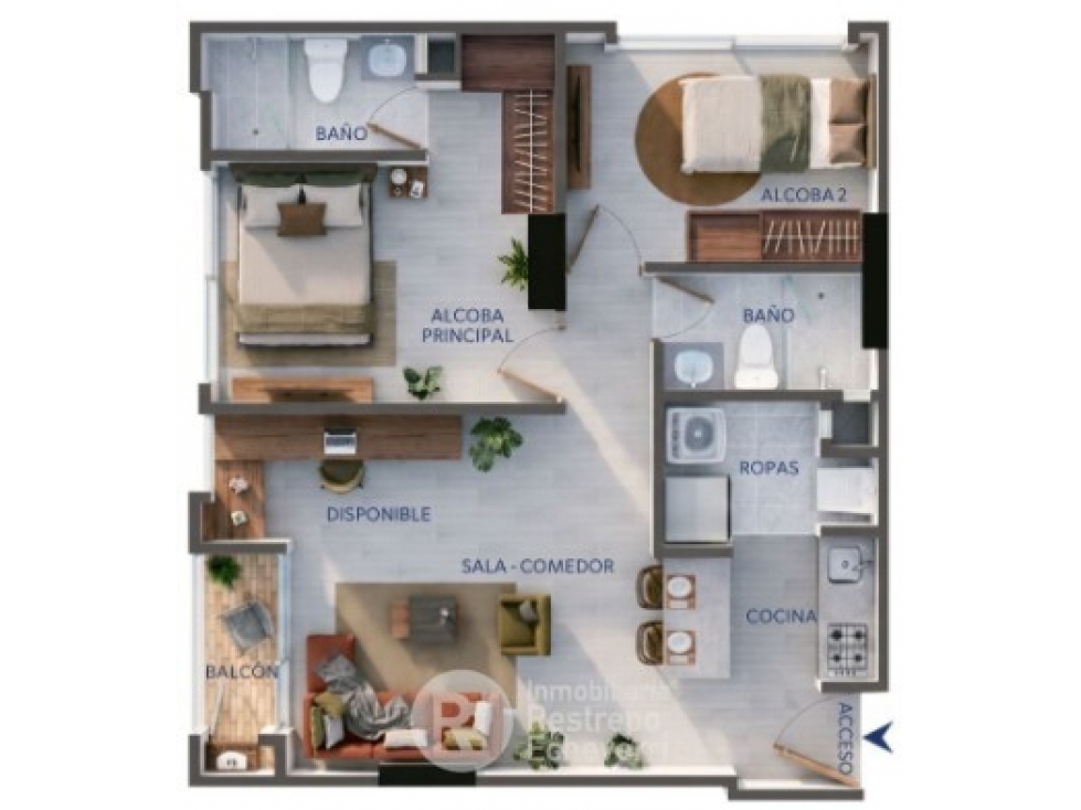 Apartamento en venta, La Macarena, Bogotá