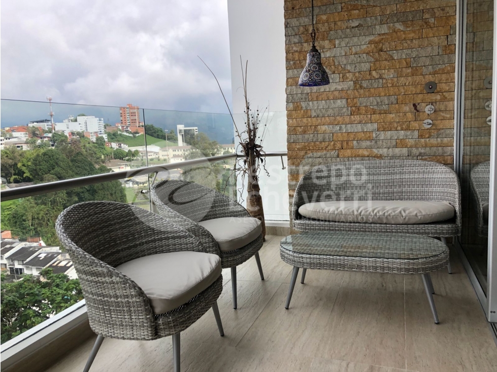 Arriendo apartamento amoblado, barrio La Camelia, Manizales.