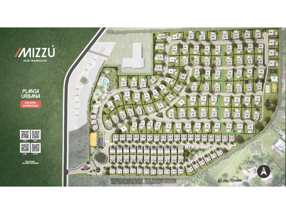 Venta Lote Club Residencial Sobre Planos , Santagueda Caldas - 3