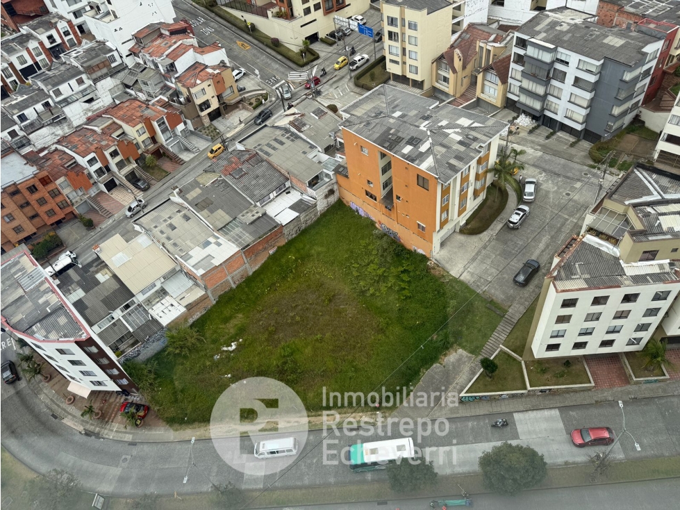 Lote en venta, barrio Laureles, Manizales