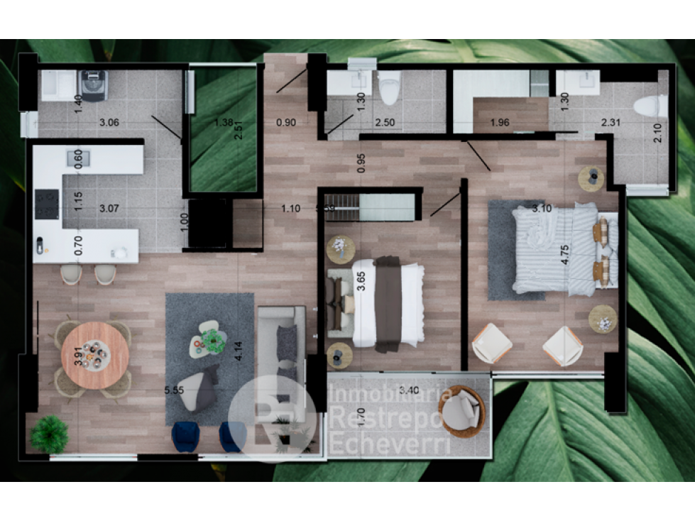 Apartamento en venta, sector Expoferias, Manizales — foto 2