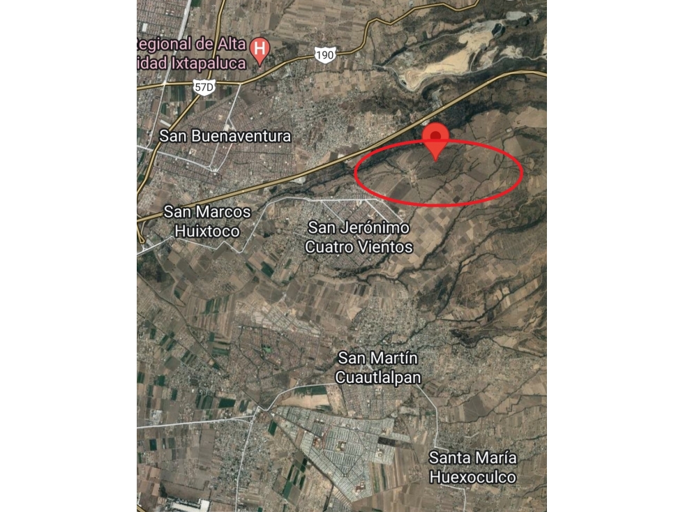 VENTA DE TERRENO 200 HA. EN IXTAPALUCA CHALCO ESTADO DE MEXICO - 1