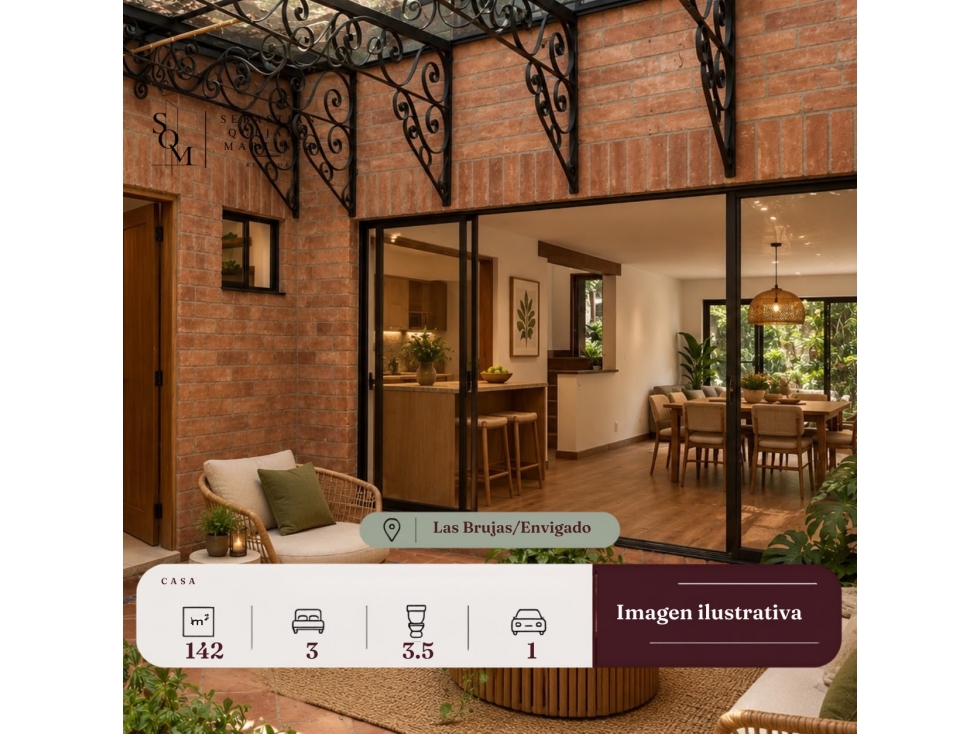 VENTA DE CASA EN ENVIGADO - LOMA DE LAS BRUJAS - 5