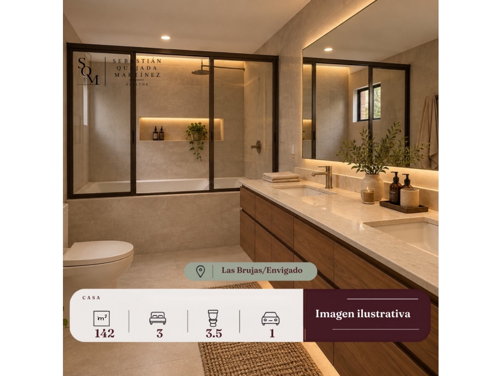 VENTA DE CASA EN ENVIGADO - LOMA DE LAS BRUJAS - 6