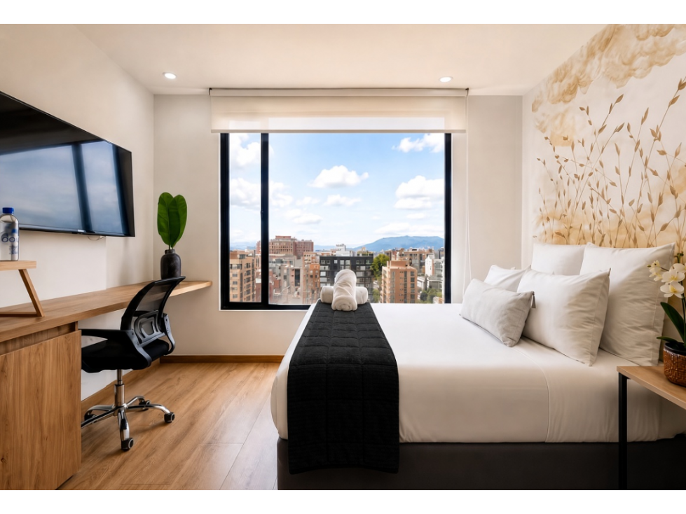 APARTAESTUDIO EN VENTA, ESTRENAR (RENTAS CORTAS - INVERSIÓN)