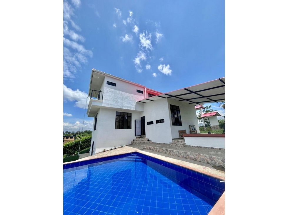 CASA NUEVA DE DOS NIVELES EN VENTA SOBRE LA VÍA ALCALÁ CARTAGO - 4