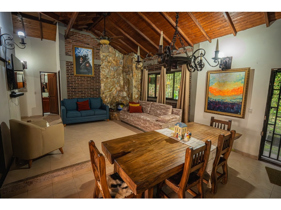 CHALET CAMPESTRE EN VENTA CON PISCINA VIA LA TEBAIDA ARMENIA Q. — foto 4