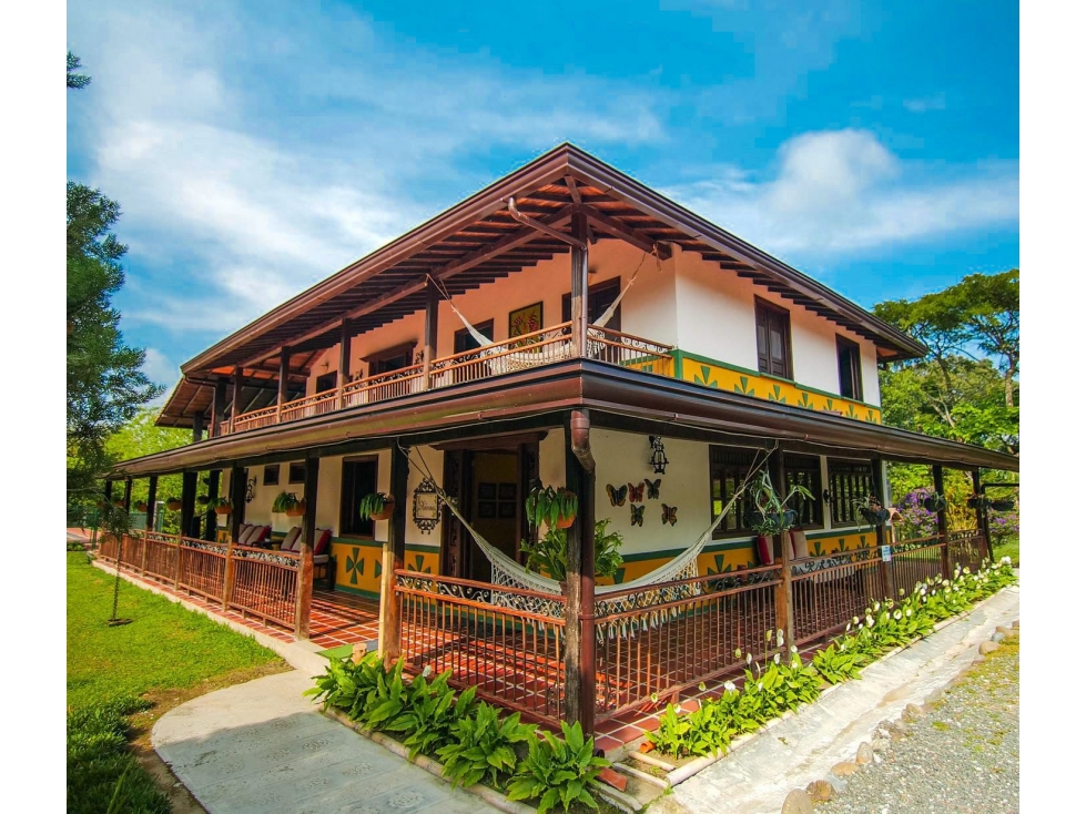 FINCA HOTEL TURÍSTICA EN MONTENEGRO QUINDÍO (PRECIO A CONSULTAR) - 1