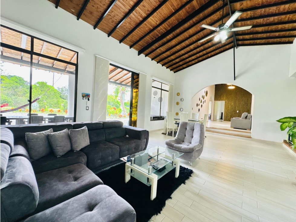 CASA CAMPESTRE EN RENTA AMOBLADA VÍA ARMENIA EL CAIMO — foto 6